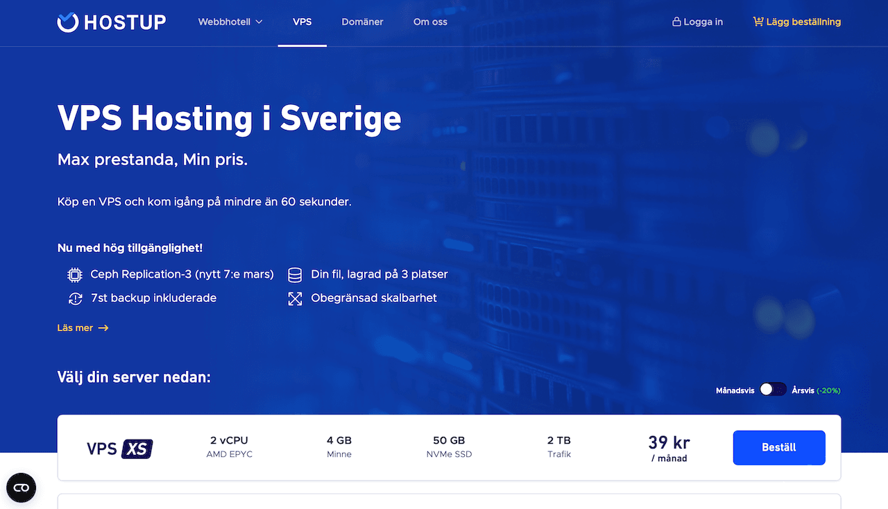 hostup vps