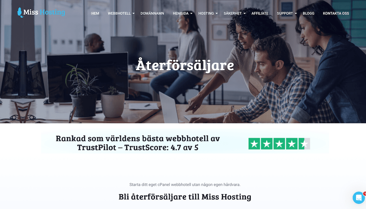 misshosting reseller
