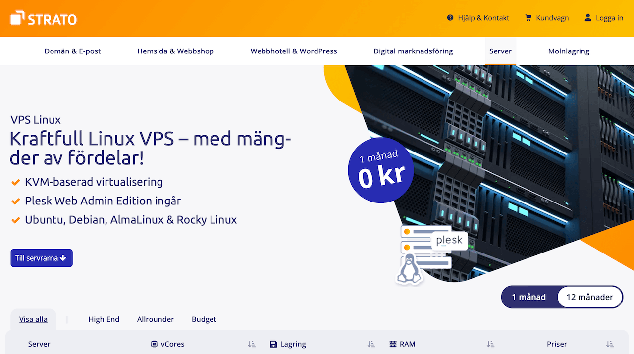Strato VPS
