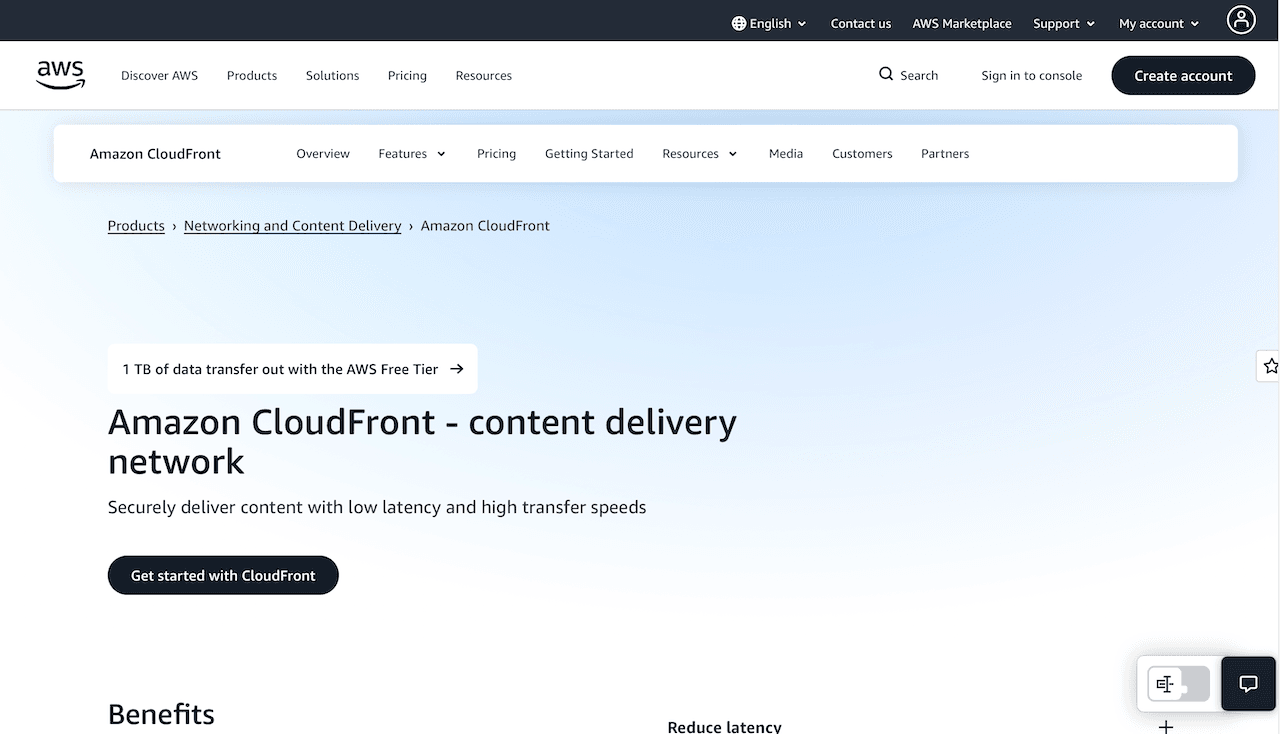 Amazon CloudFront CDN