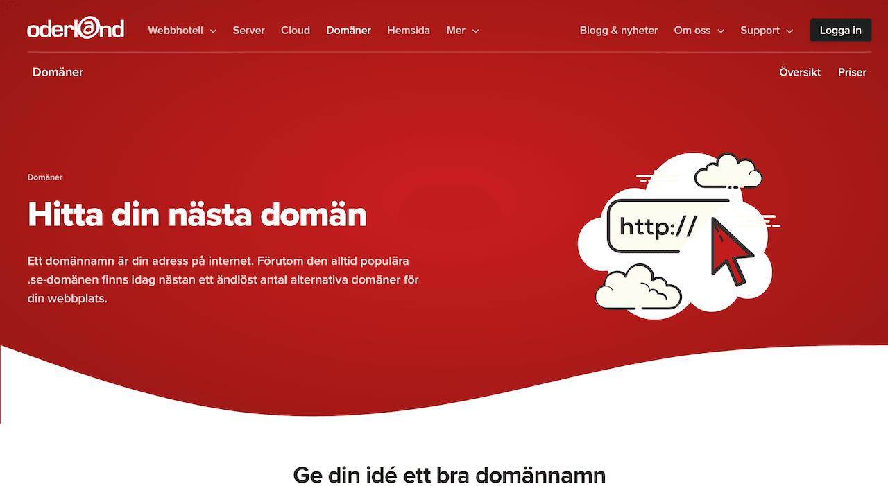 Oderland domän