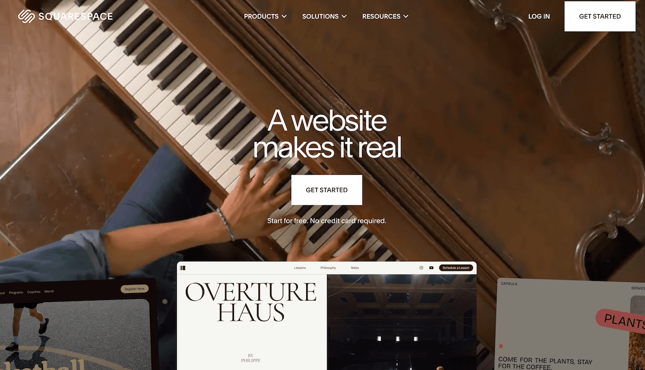 SquareSpace webbshop