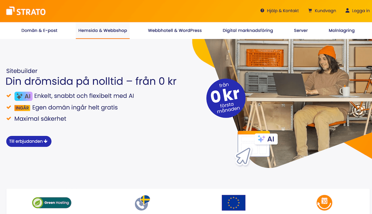 Strato Sitebuilder