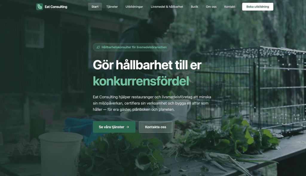 Strato AI app- och sitebuilder – färdig hemsida