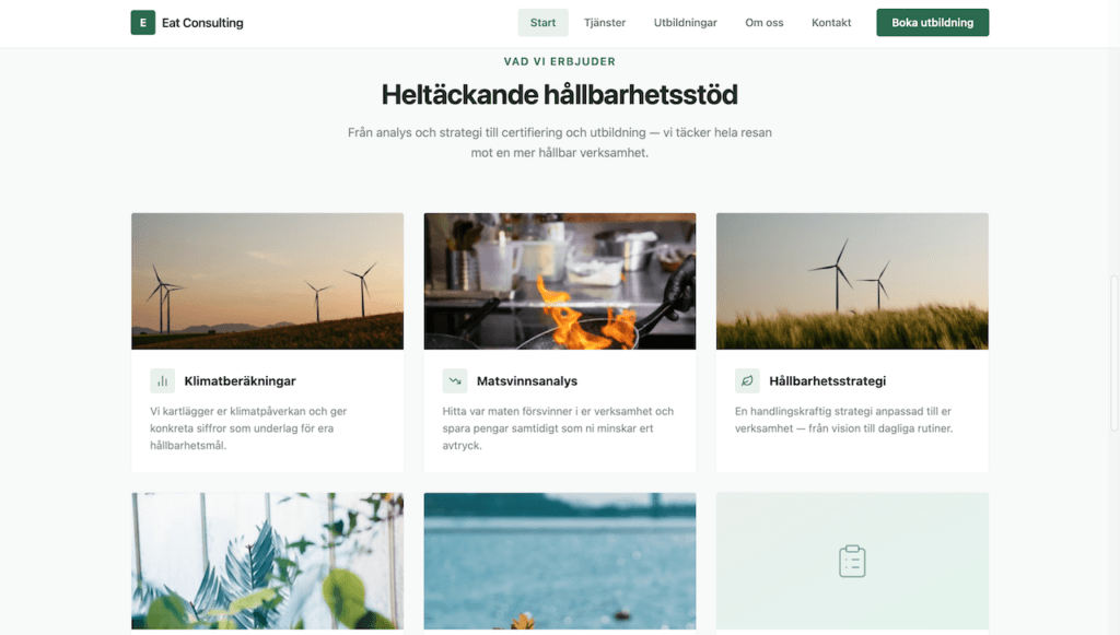 Strato AI app- och sitebuilder – innehåll